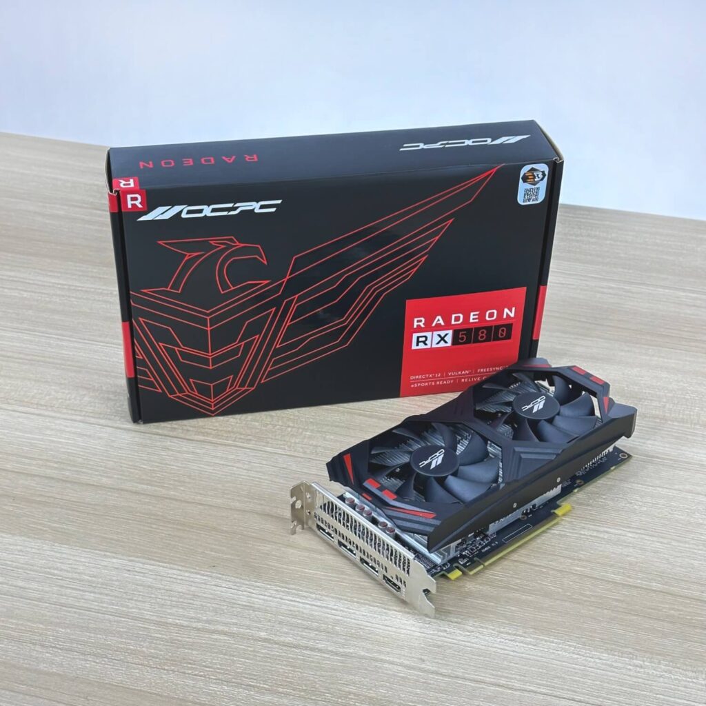 Ocpc Amd Radeon Rx580 8gb การ์ดจอ Three B Intertrade Thailand Coltd